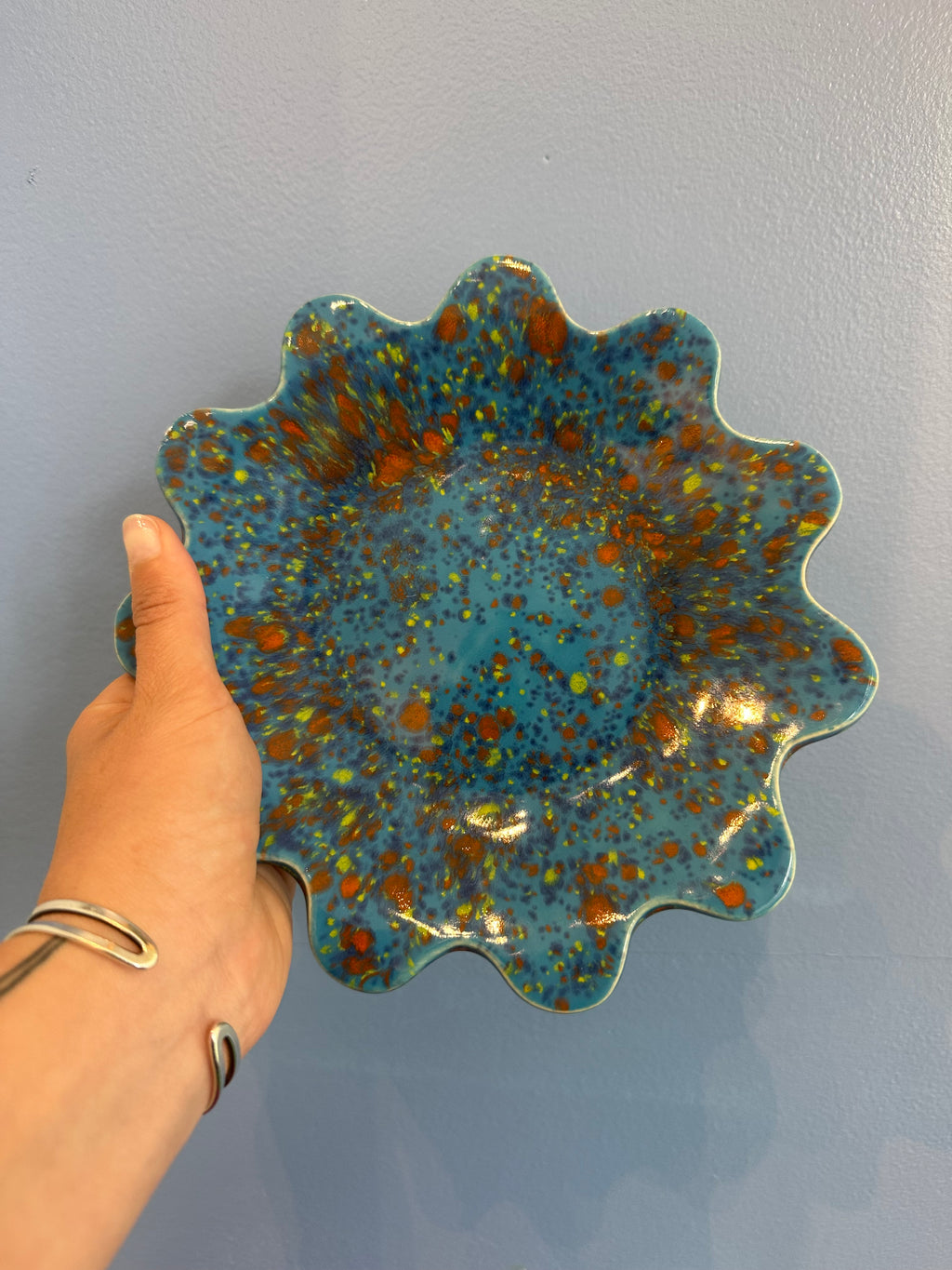 LAVA LAMP DAISY PLATE!