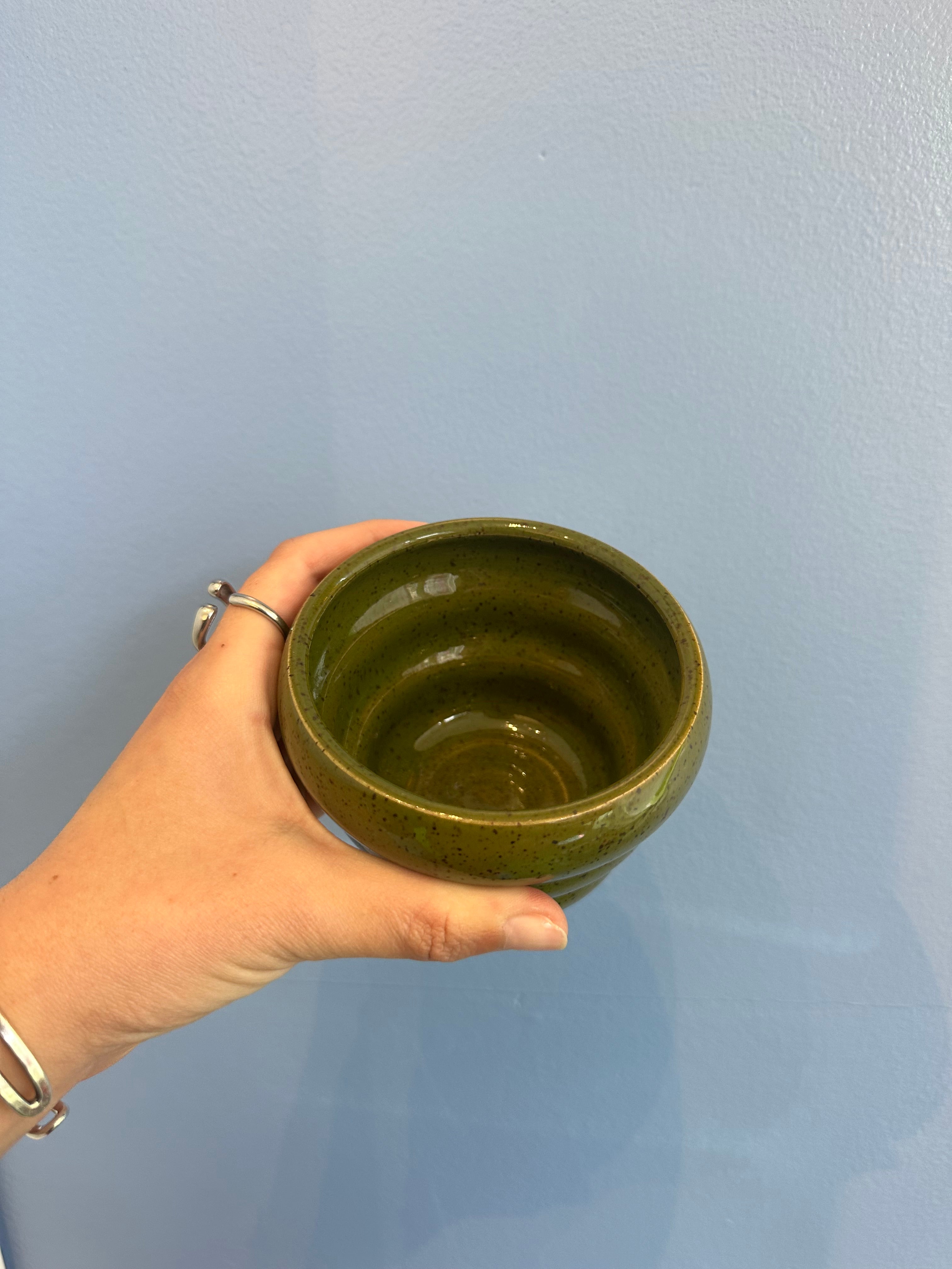 MOSS SPECKLED STAIRS CUP!