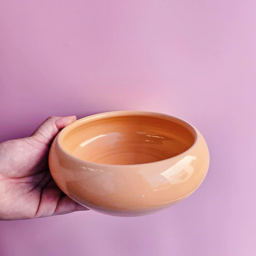PEACHY STACKABLE PLATE BOWL