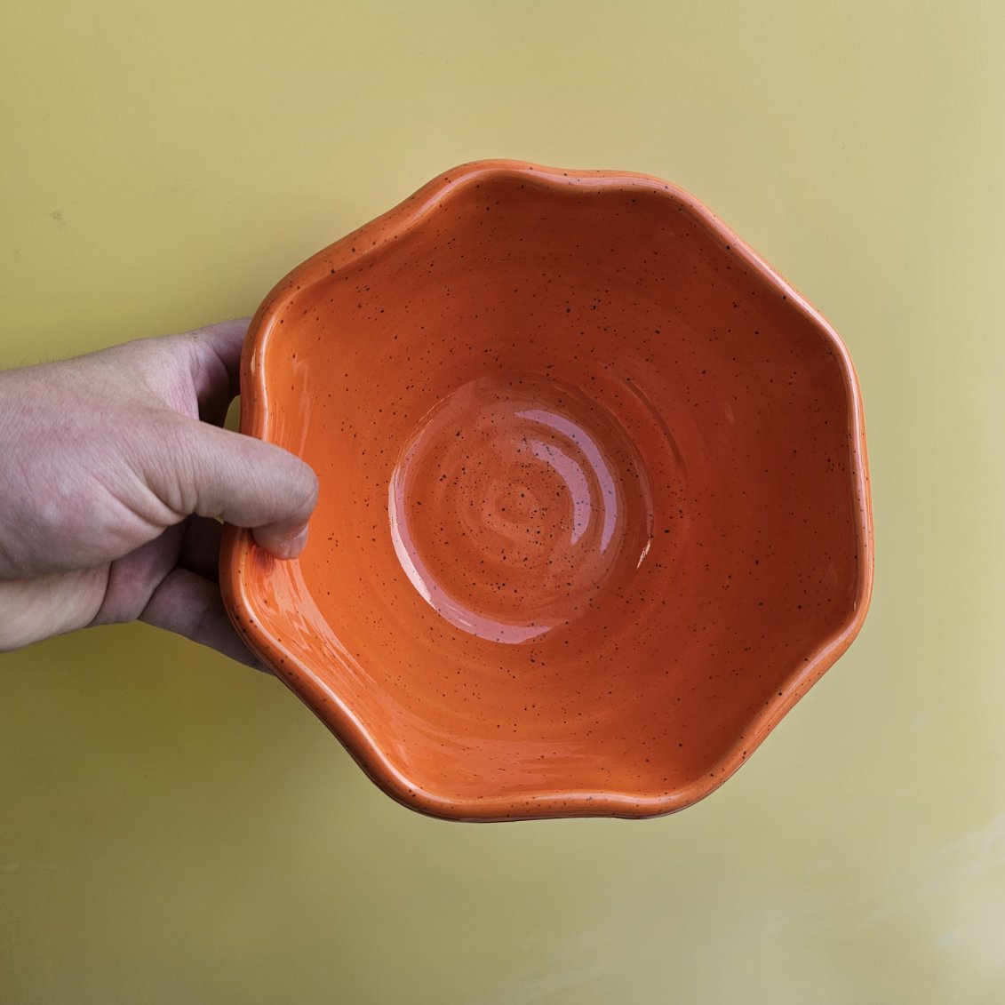 PERSIMMON WIGGLE RAMEN BOWL