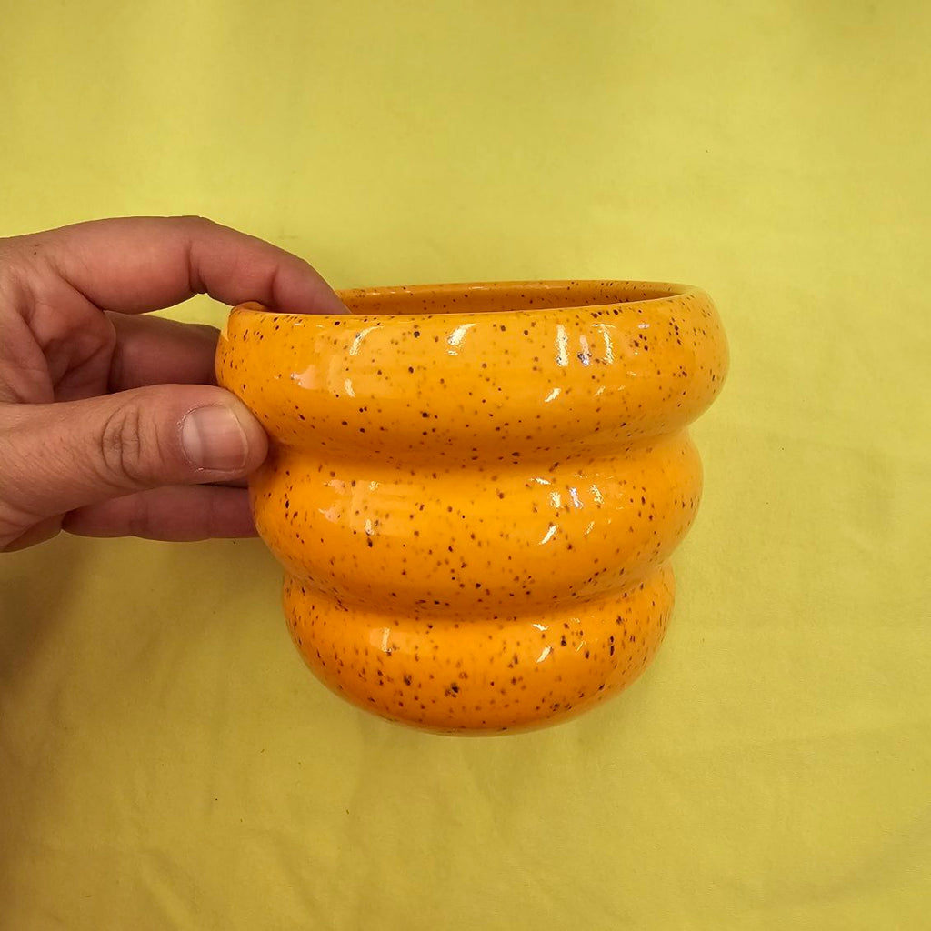 PUMPKIN PIE SPECKLED STAIRS CUP