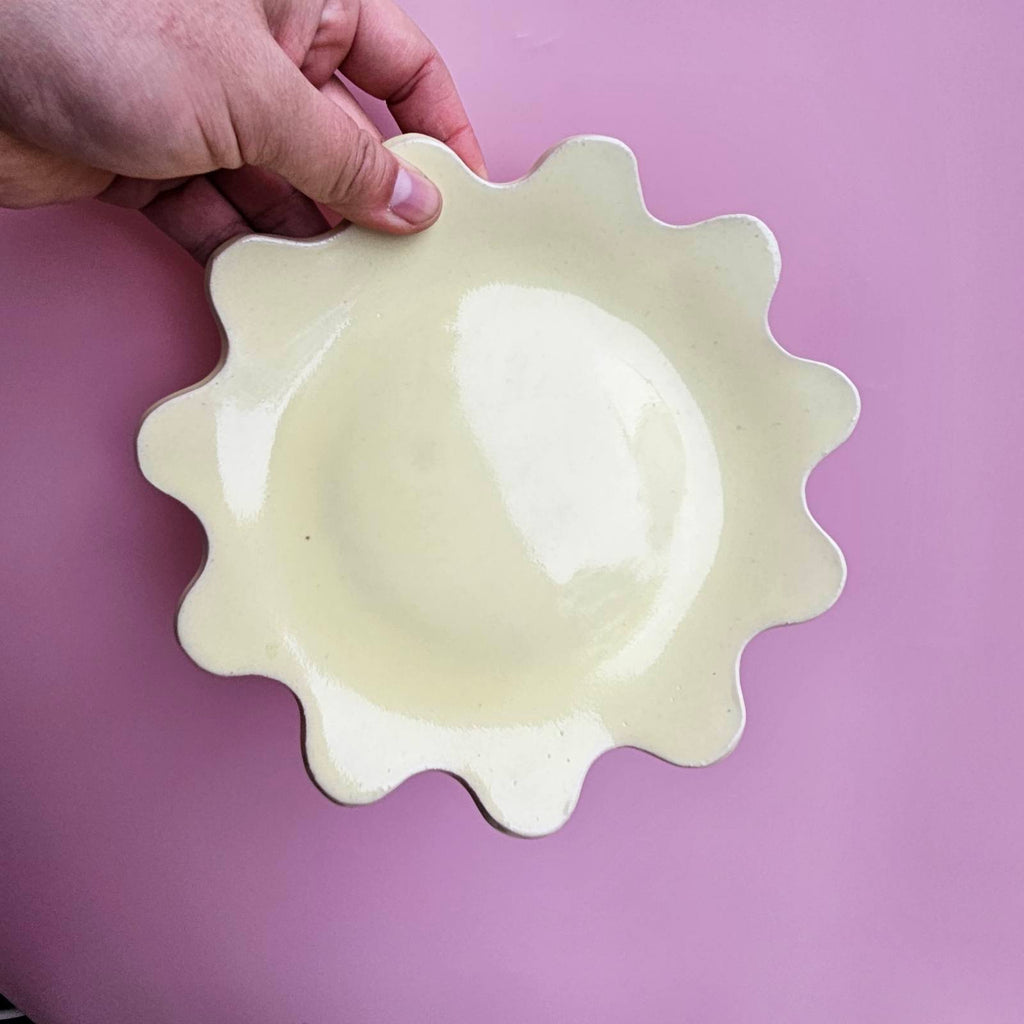 LEMON SQUIGGLE PLATE