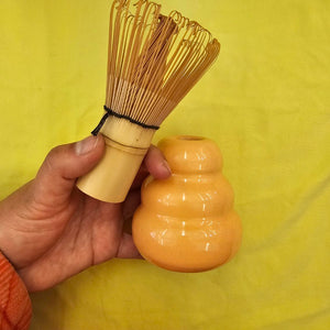 ORANGE CREAM MATCHA WHISK HOLDER