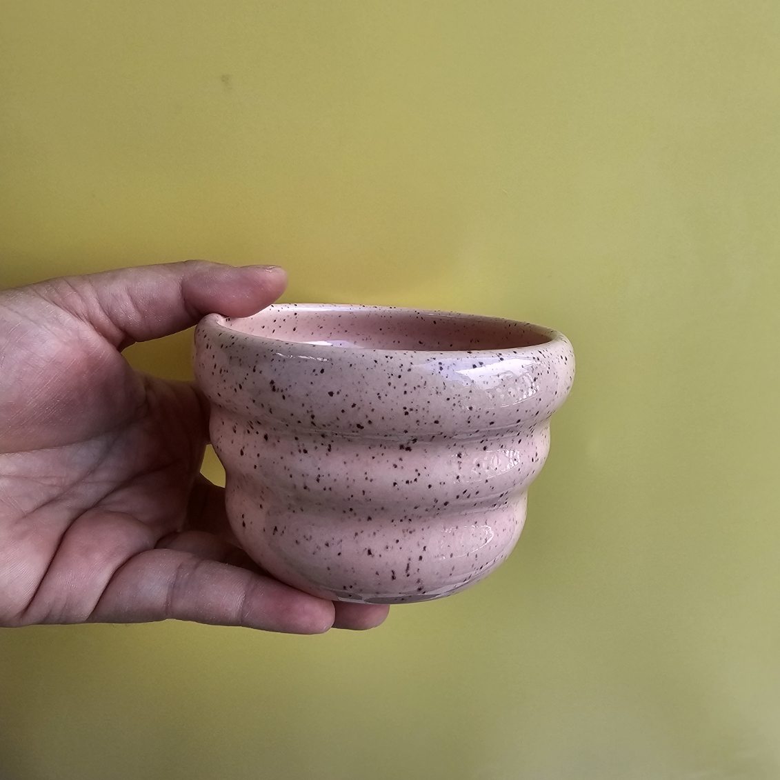 PINKY SPECKLED TRIPPY CUP