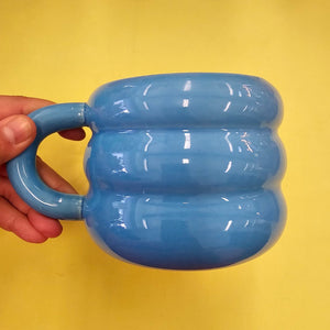 TROPICAL BLUE JUMBO TRIPPY MUG