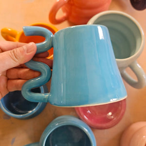 *SECONDS* TROPICAL SQUIGGLE MUG!