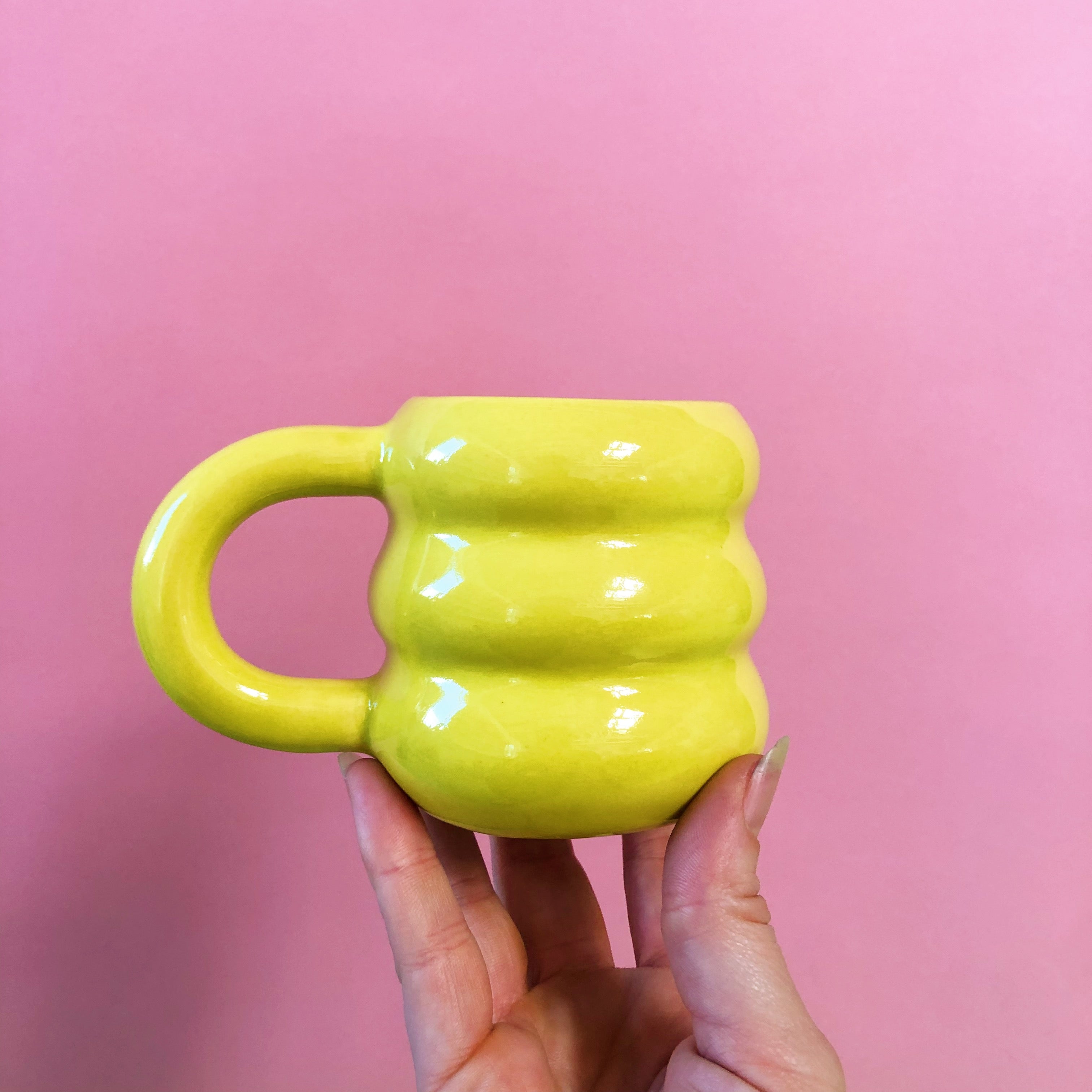 *SECOND* CHARTREUSE TRIPPY MUG *NOT FOR DRINKING*