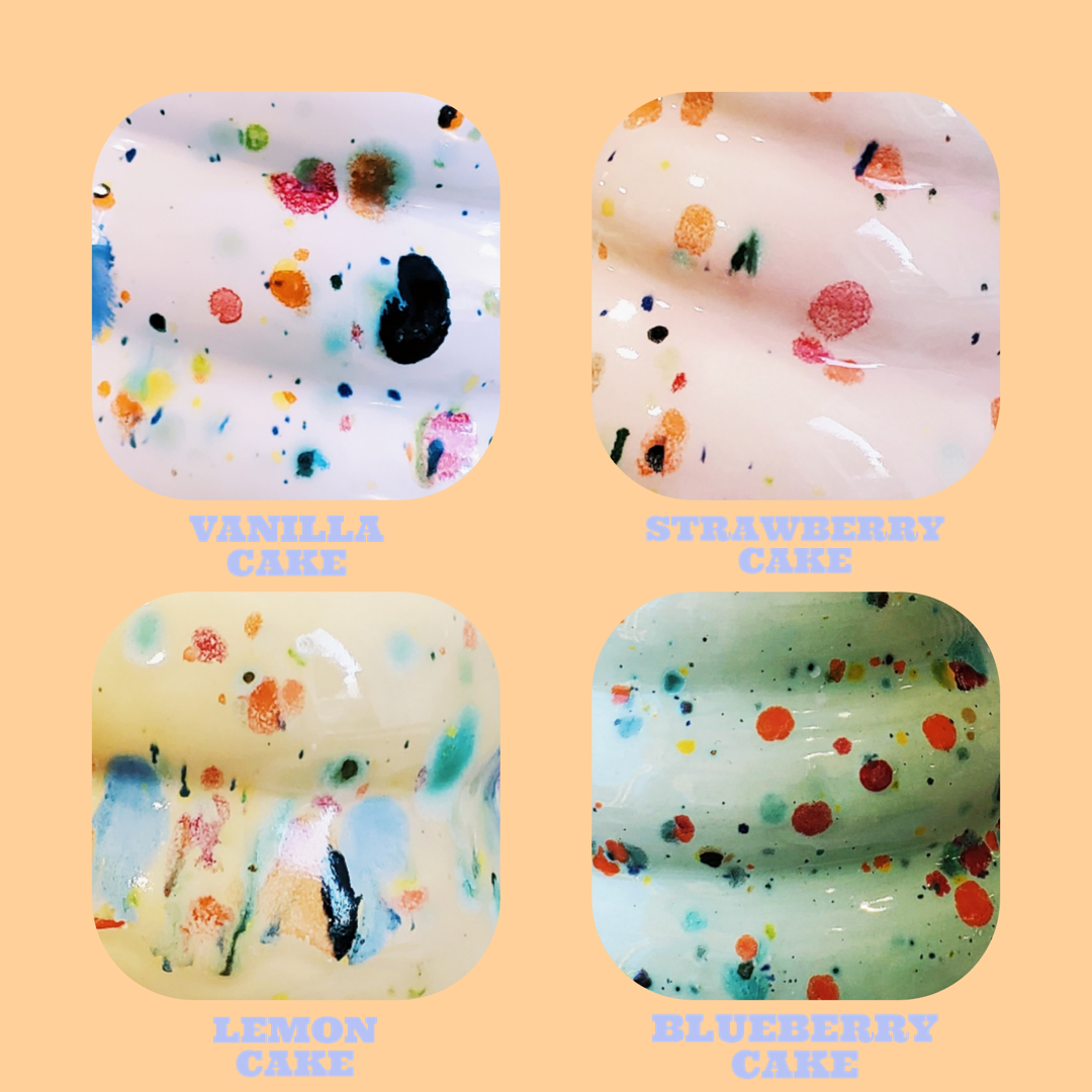 PREORDER CAKE SMALL ZIGZAG MUG • SPECKLED