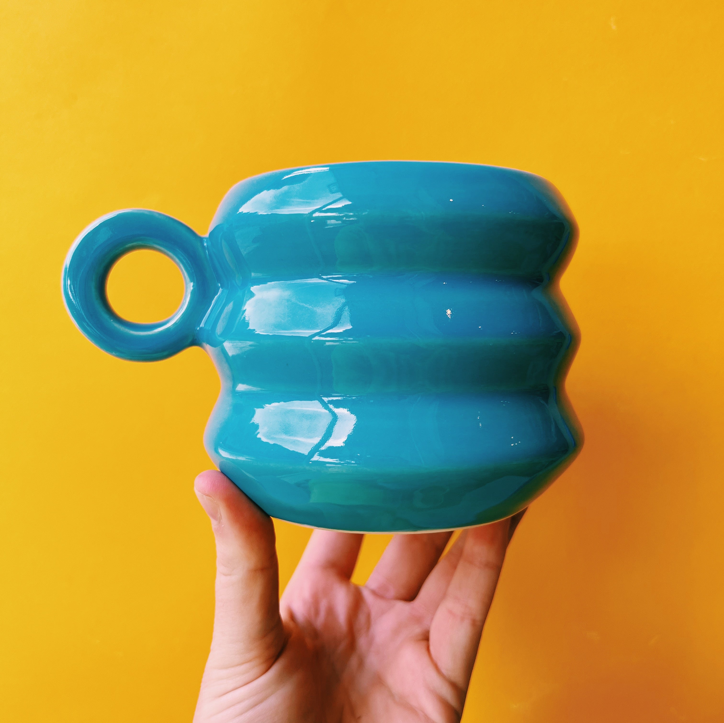 TROPICAL ZIGZAG MUG