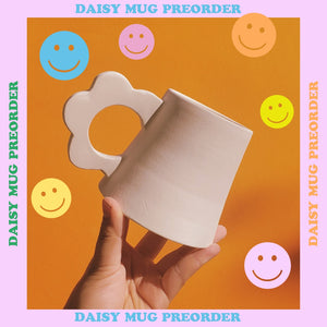 PREORDER DAISY MUG ✿ SOLID COLORS ONLY
